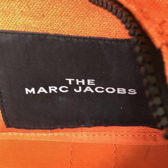 The Marc Jacobs Tote Bag Womens Orange Canvas Magda Archer Stay Fresh Crossbody - Picture 4 of 16